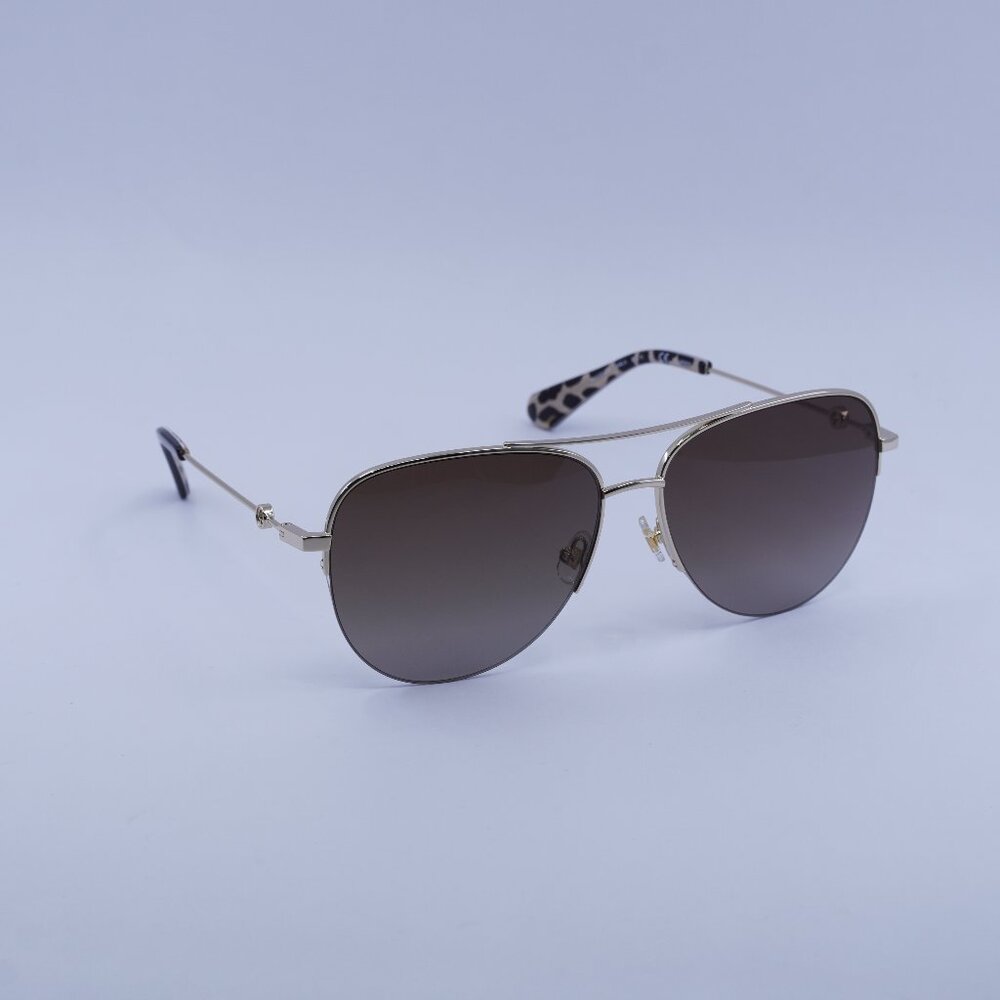 Kate Spade MAISIE/G/S 0086 LA Sunglasses Havana Aviator Frame, Polarized Lenses